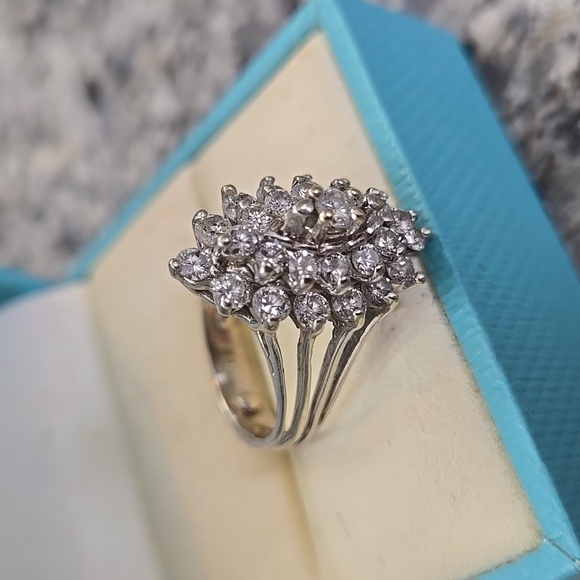 Diamond Cocktail Ring - Picture 3 of 10